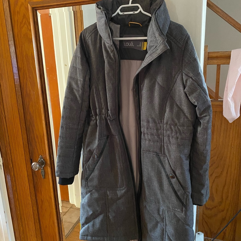 Long winter jacket